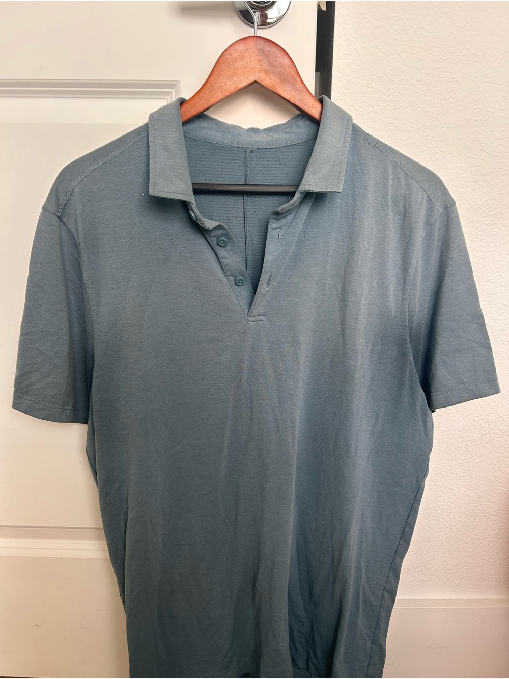 lululemon athletica Men's Polo in Slate Teal
